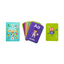 Cargar imagen en el visor de la galería, Tarjetas Fichas Didacticas ABC alfabeto con personajes de Mundo Canticuentos